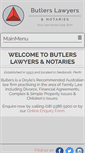 Mobile Screenshot of butlers.com.au